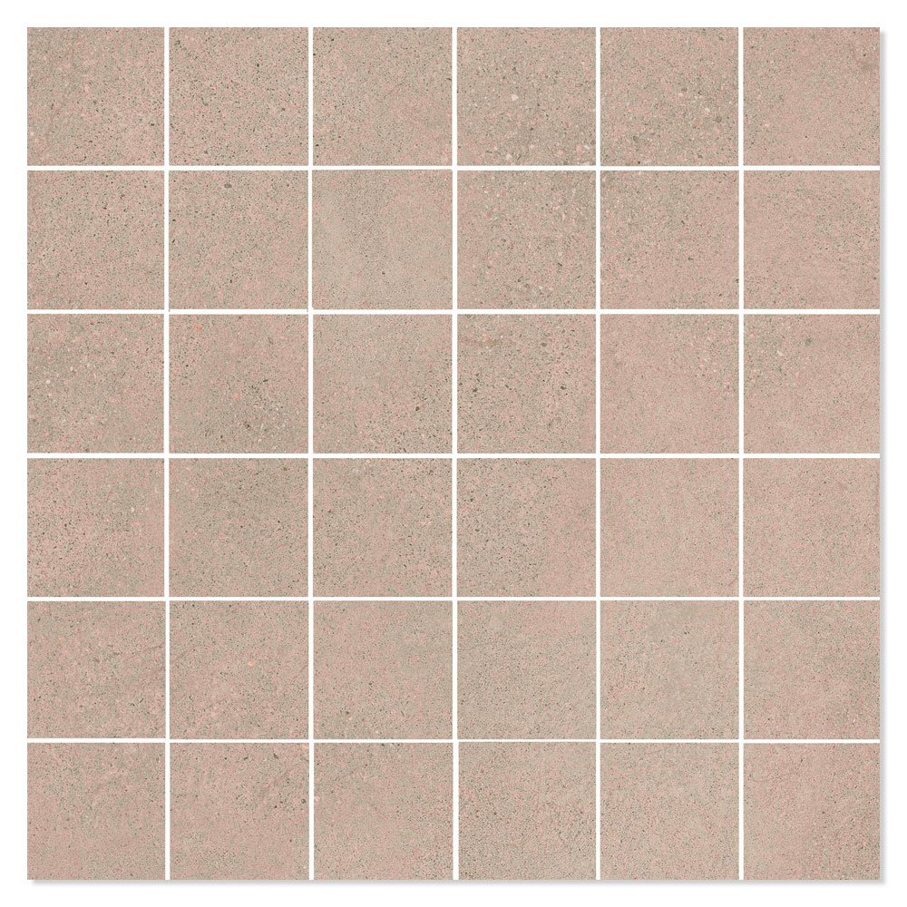 Mosaik Klinker Integra Beige Mat 30x30 (5x5) cm